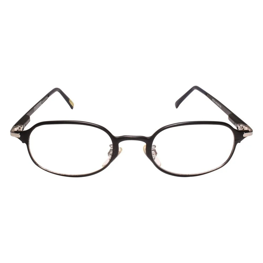 High-End  Optical Rectangle Clear Lens Glasses Optical Frame Black